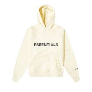 Fear of God Essentials pullover hoodie ‘Buttercream’